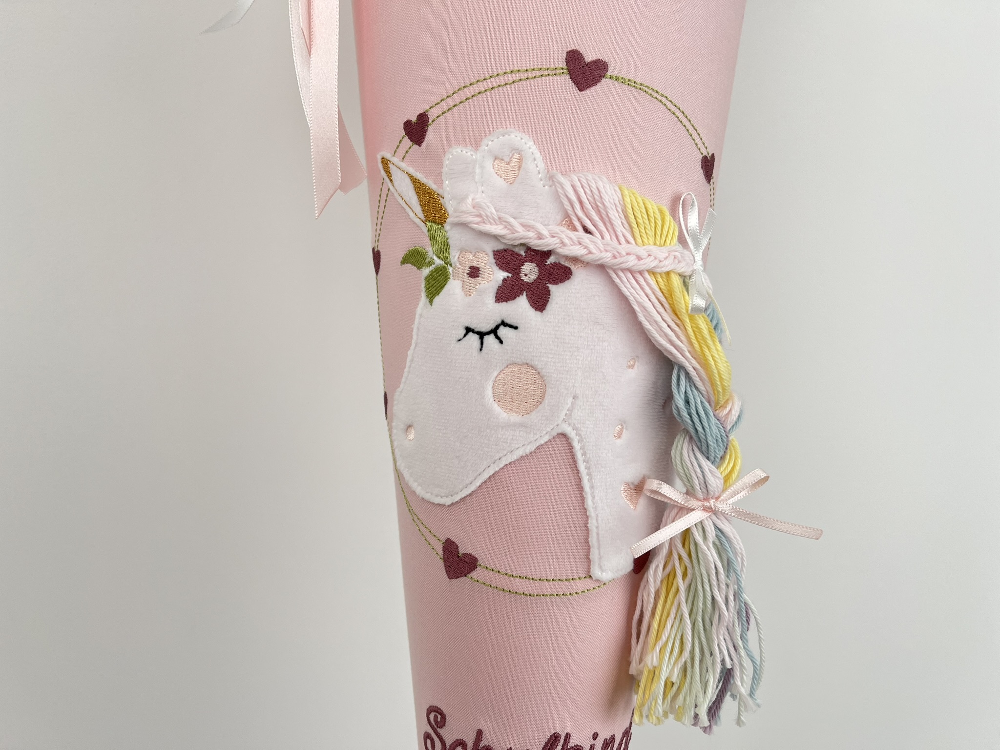 Schultüte Einhorn Regenbogen
