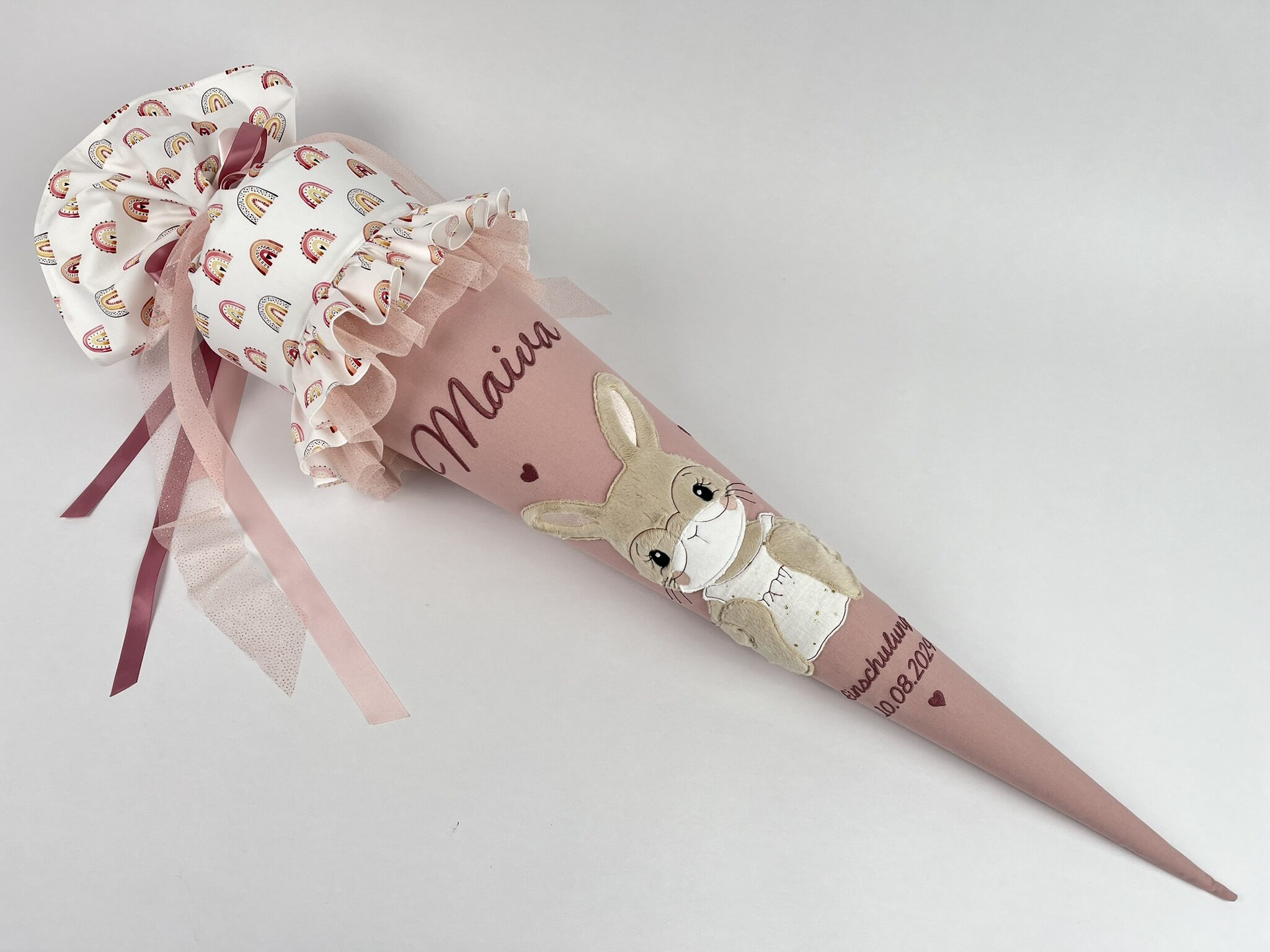 Schultüte Hasenmädchen mit Brille