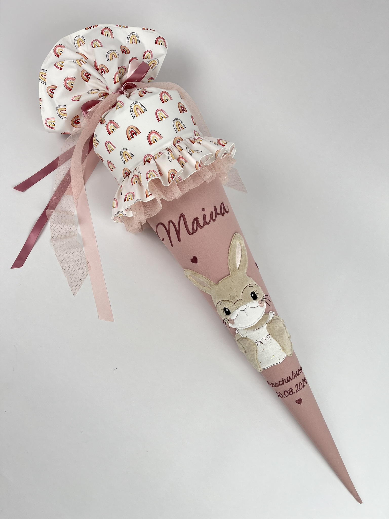 Schultüte Hasenmädchen mit Brille
