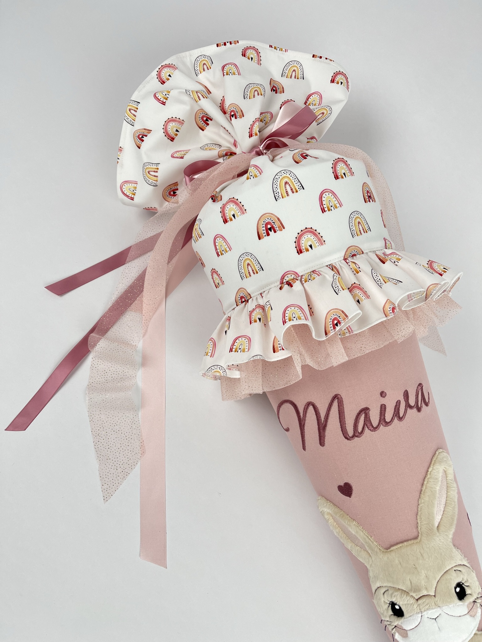 Schultüte Hasenmädchen mit Brille