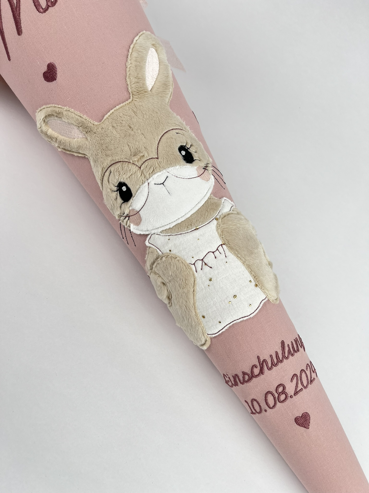 Schultüte Hasenmädchen mit Brille