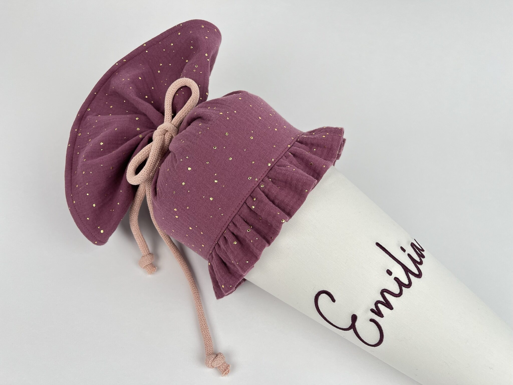 Schultüte Simple Brombeere