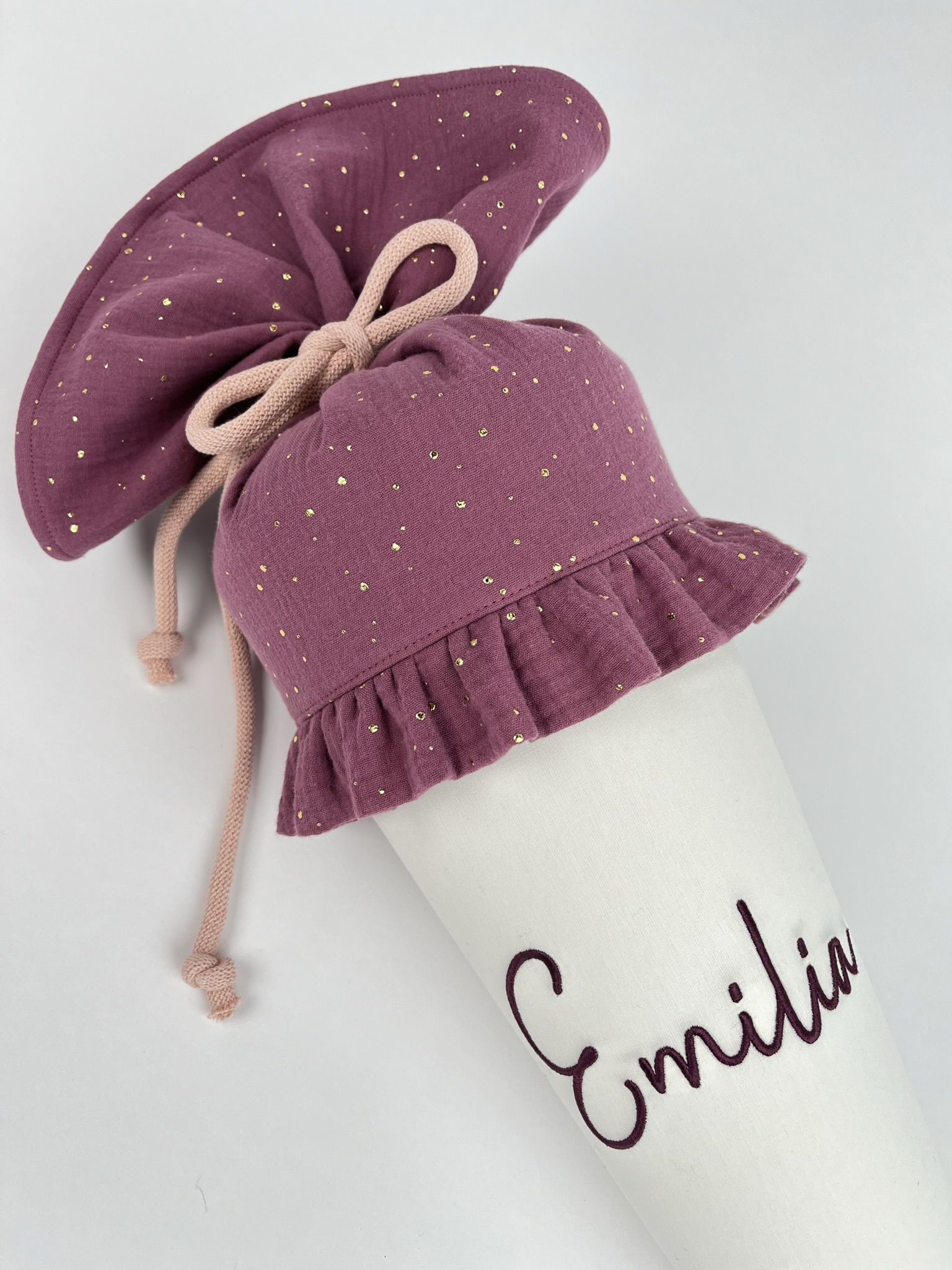 Schultüte Simple Brombeere