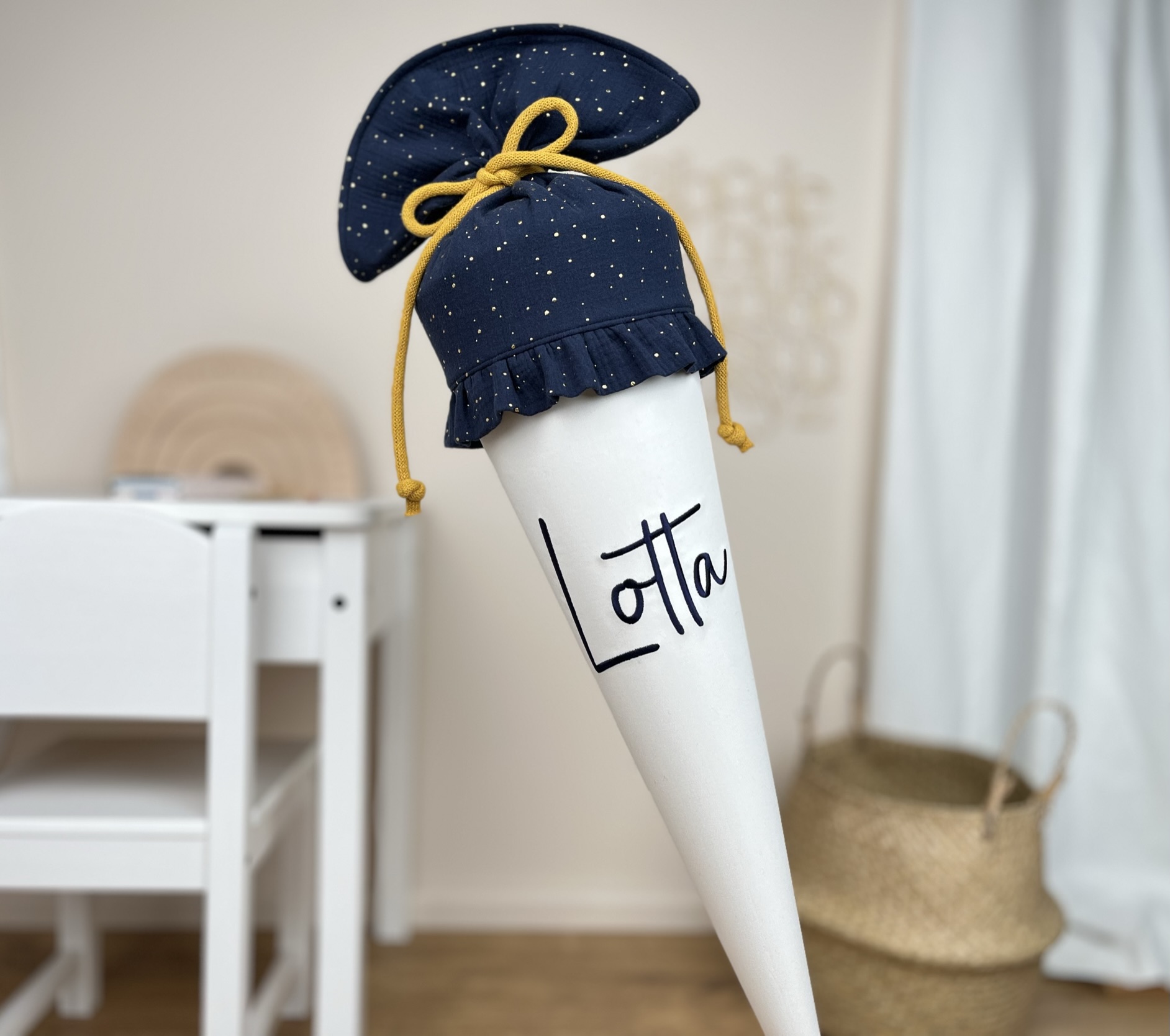 Schultüte Simple Marine
