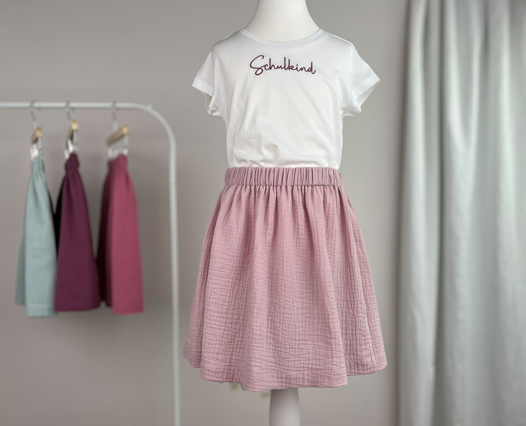 Rock Musselin rosa