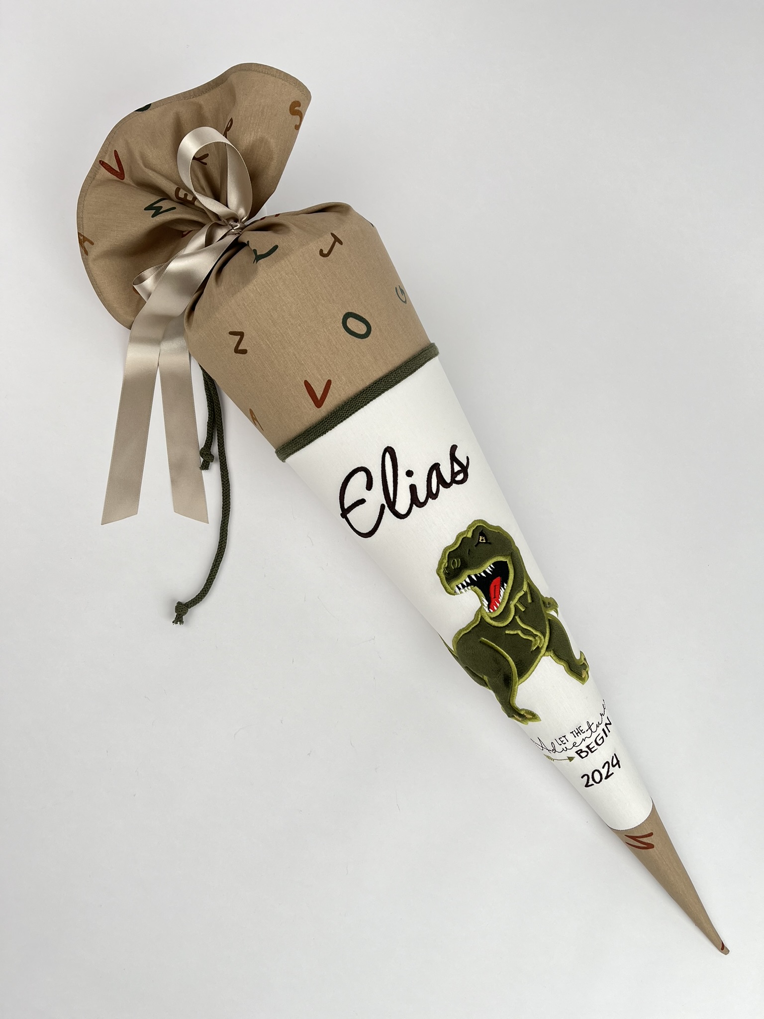 Schultüte T-Rex Green