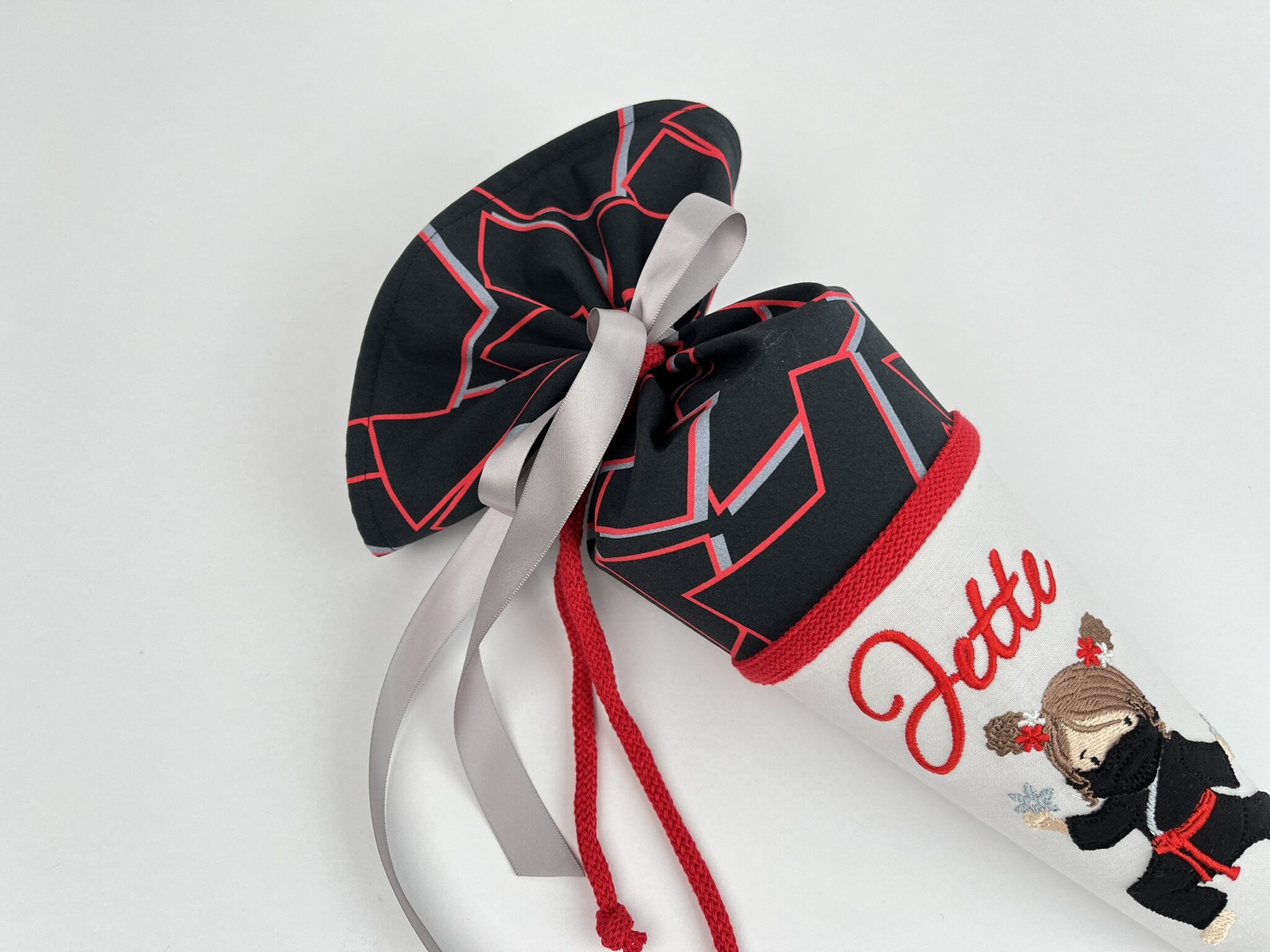 Geschwistertüte Kindergartentüte Ninja Girl