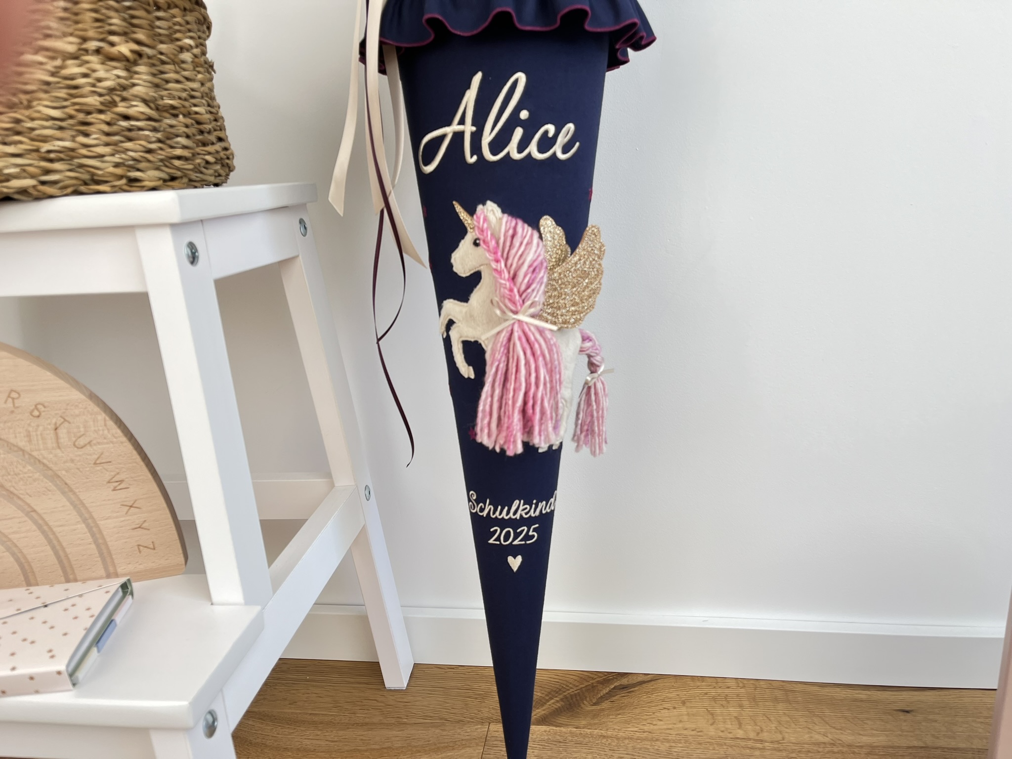 Schultüte Alicorn Marine