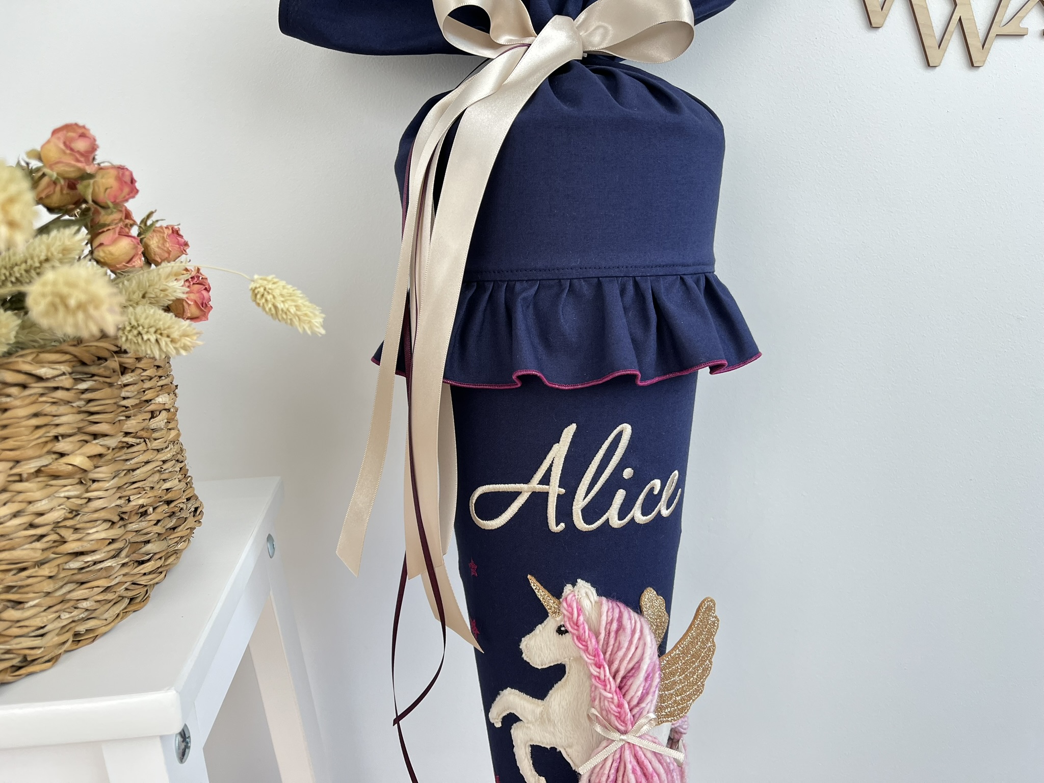 Schultüte Alicorn Marine