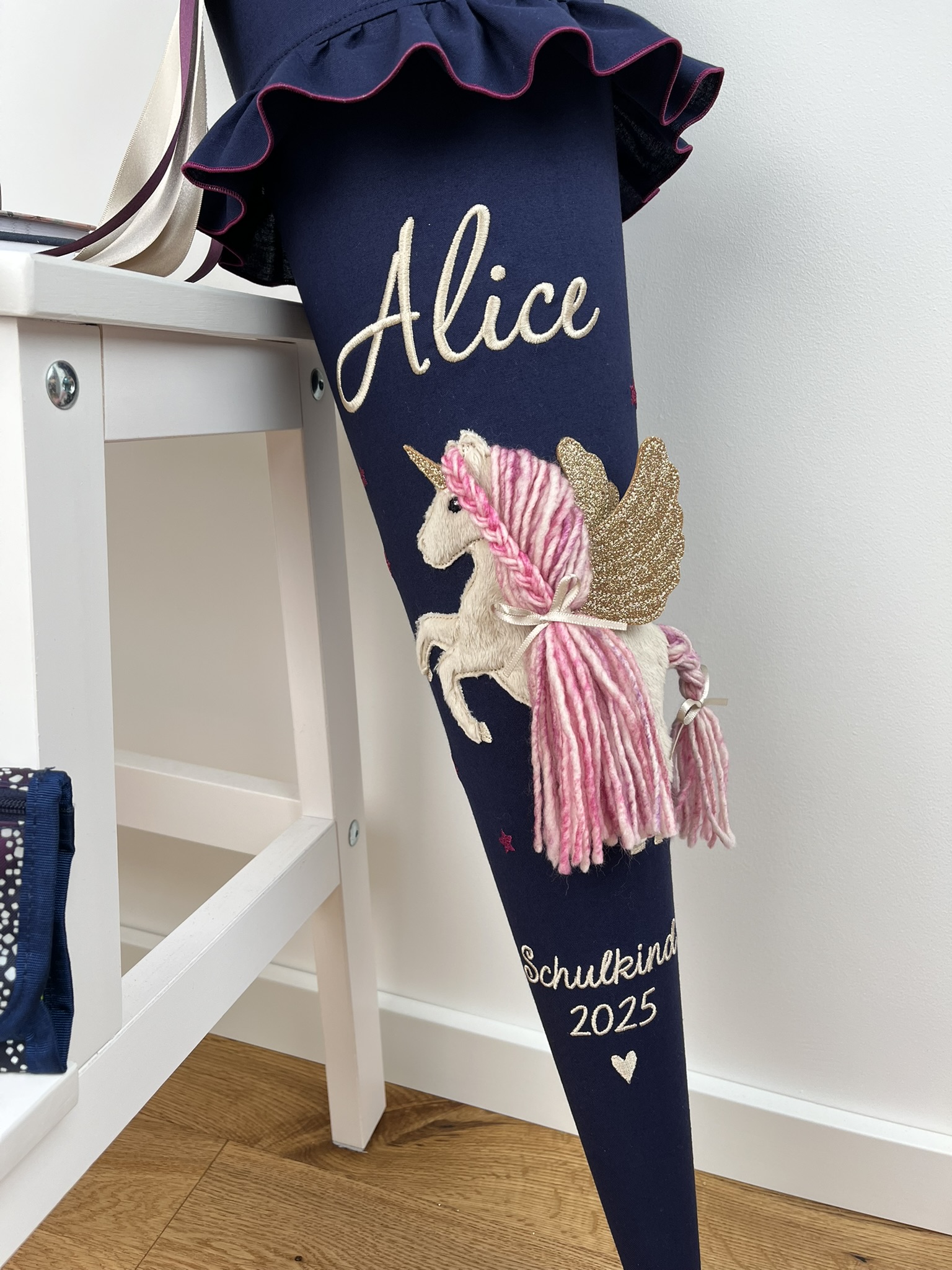 Schultüte Alicorn Marine