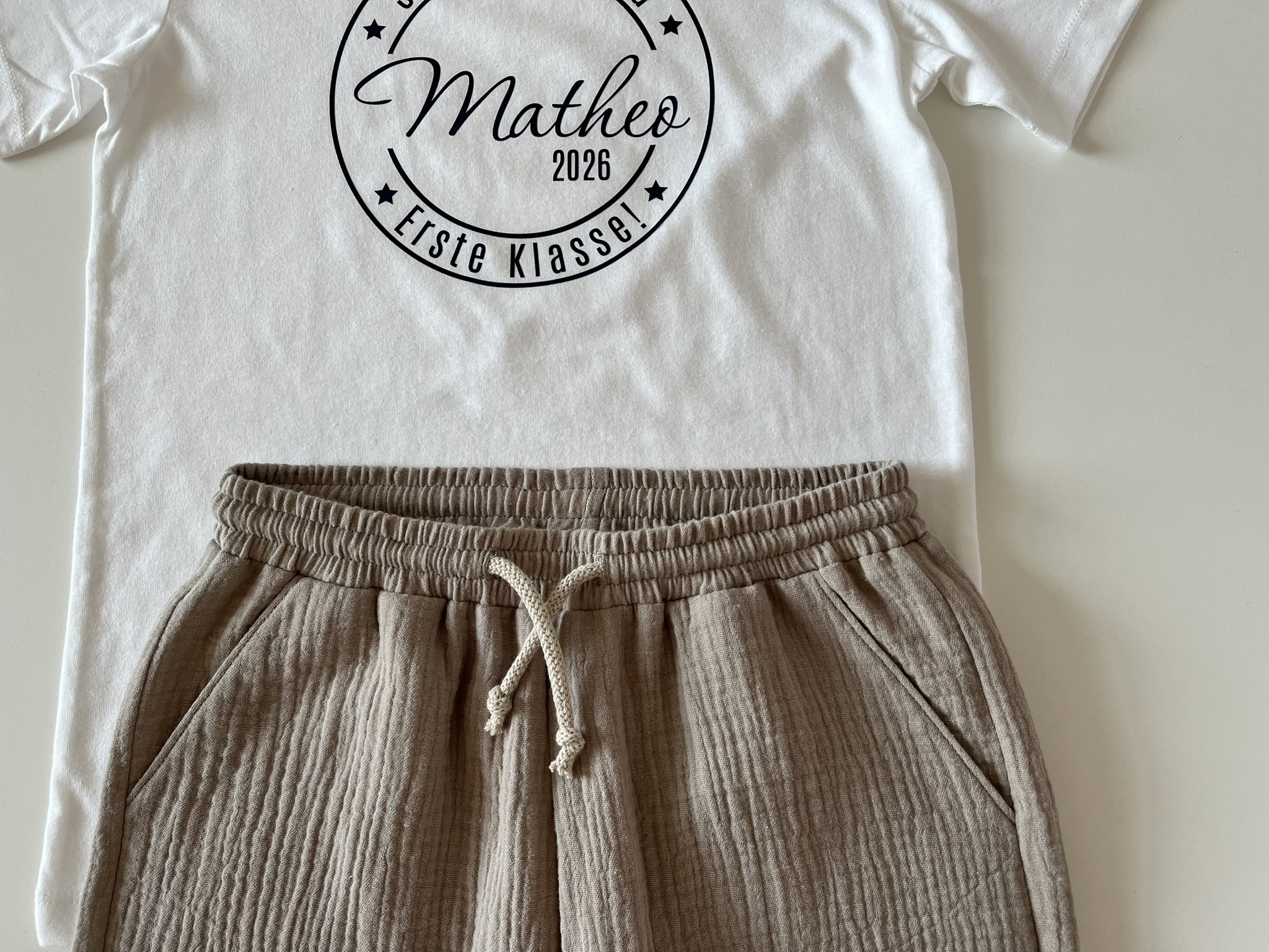 Leichte Musselin-Short
