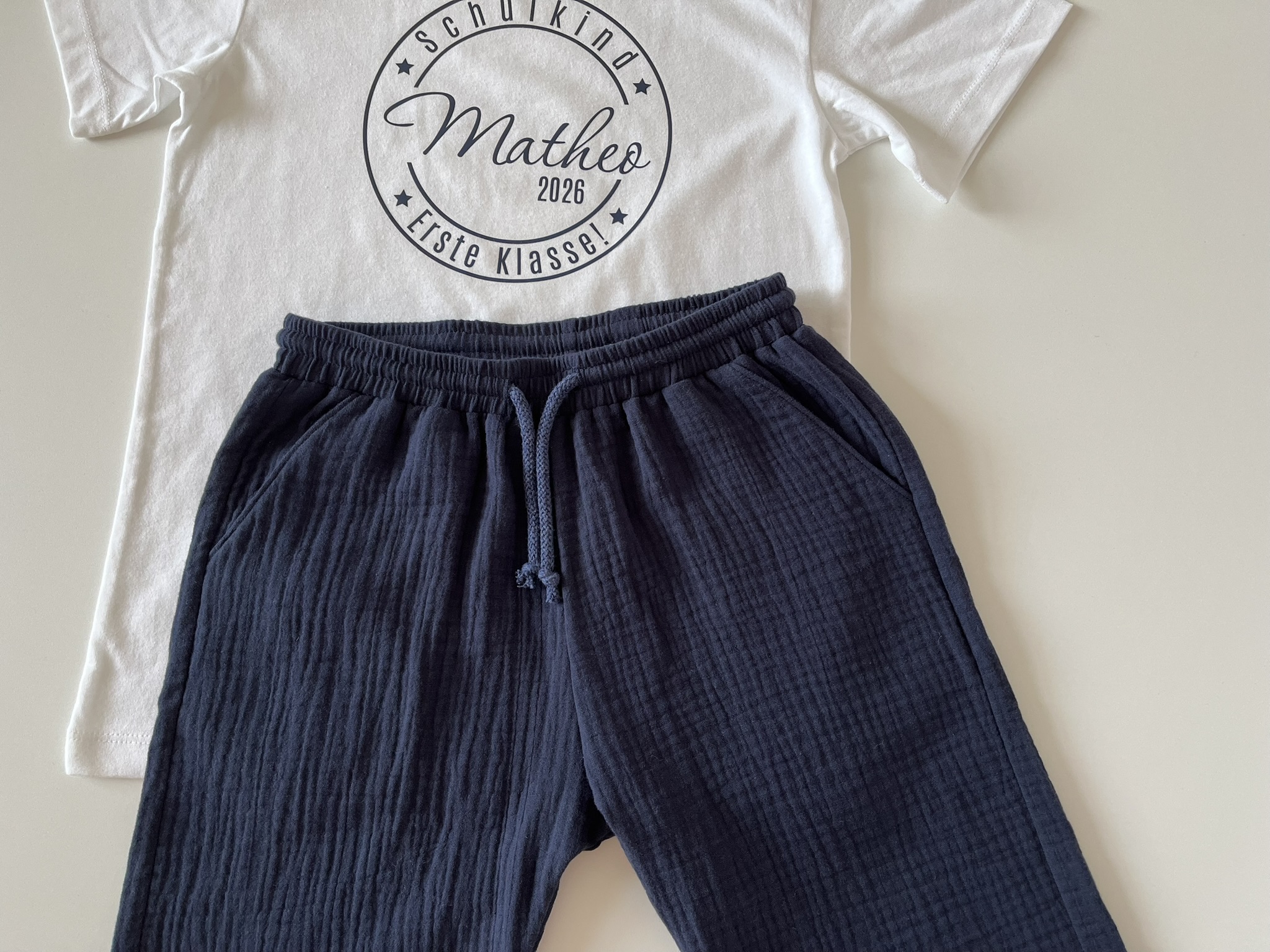 Leichte Musselin-Short