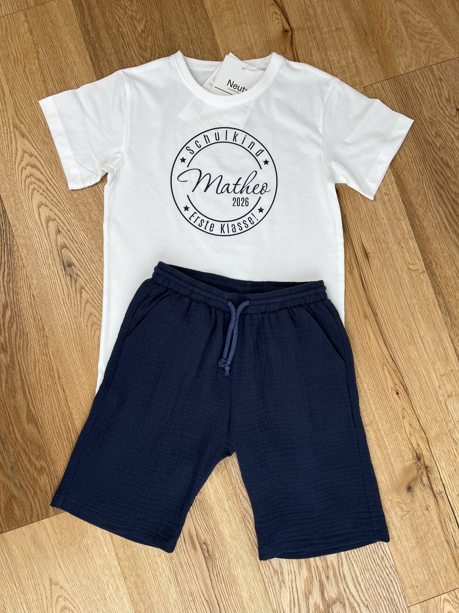 Leichte Musselin-Short