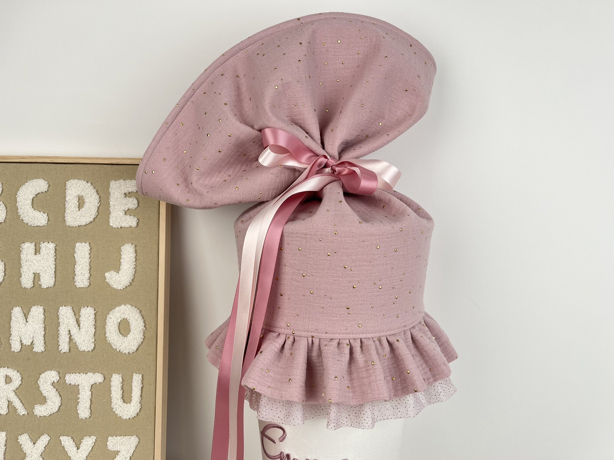Schultüte Prinzessin rosa Musselin