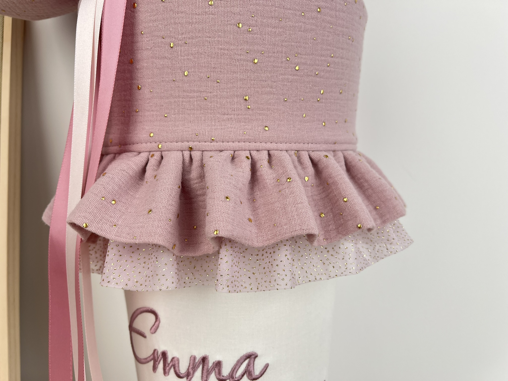 Schultüte Prinzessin rosa Musselin