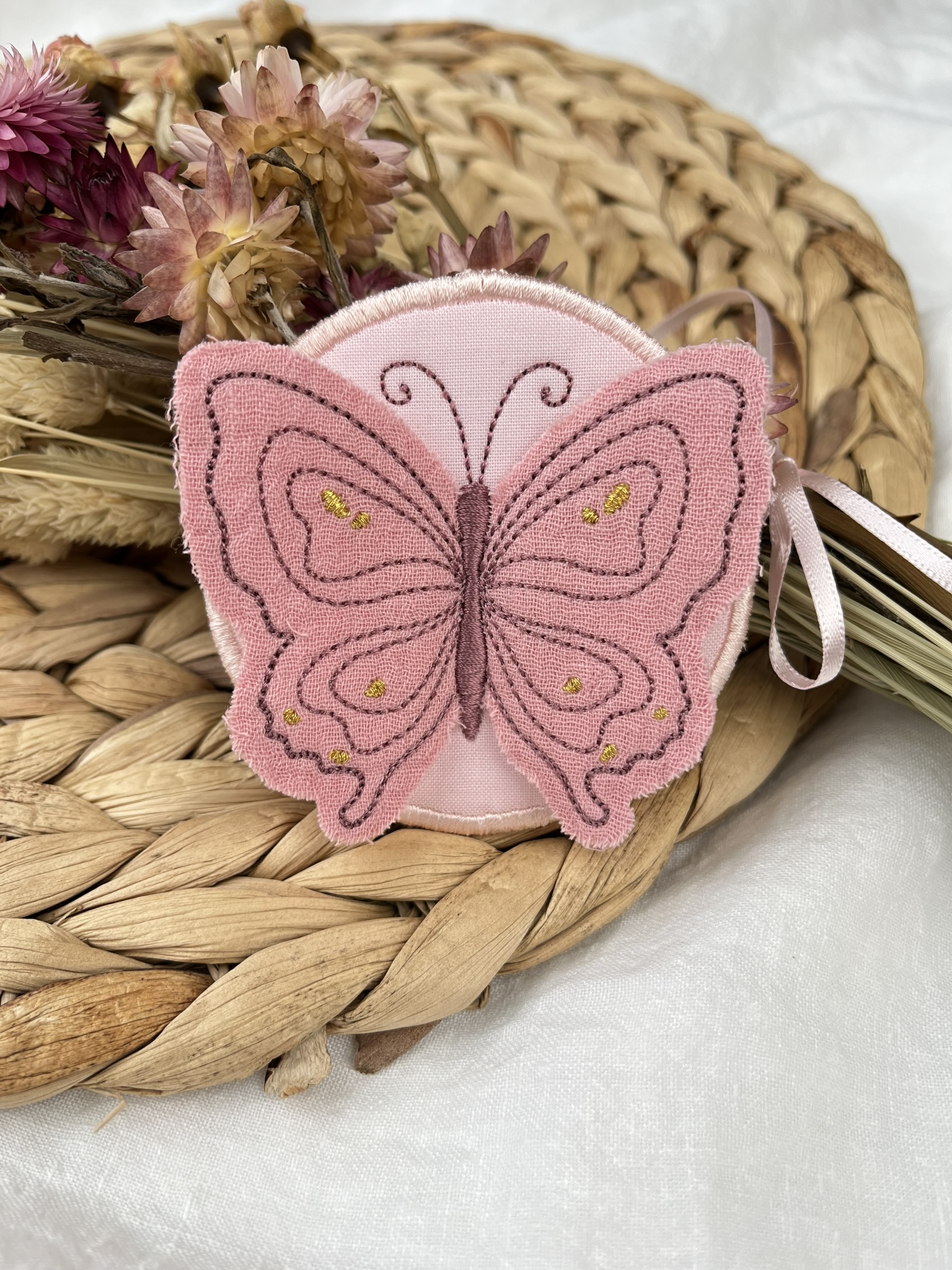 Klettie 3D Schmetterling – hochwertiges Motiv zur Einschulung