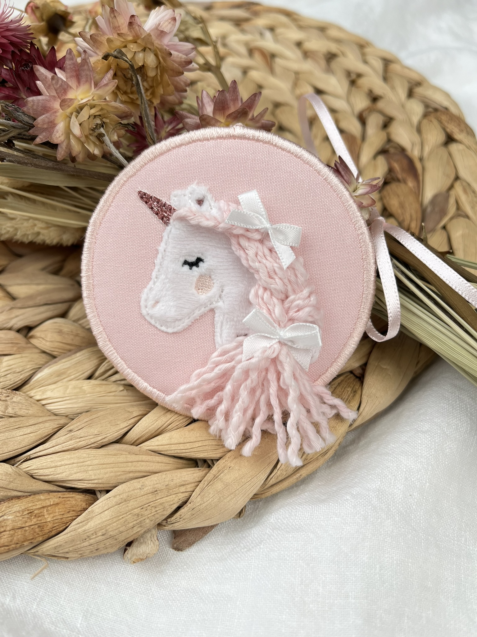Klettie Einhorn – hochwertiges 3D Motiv zur Einschulung