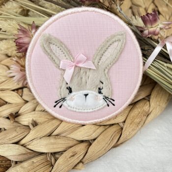 Klettie Hase – hochwertiges 3D Motiv zur Einschulung